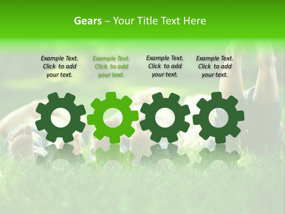 Joy Grass Food PowerPoint Template