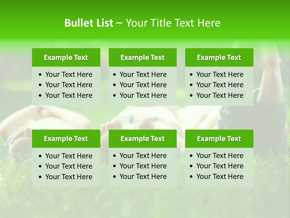 Joy Grass Food PowerPoint Template