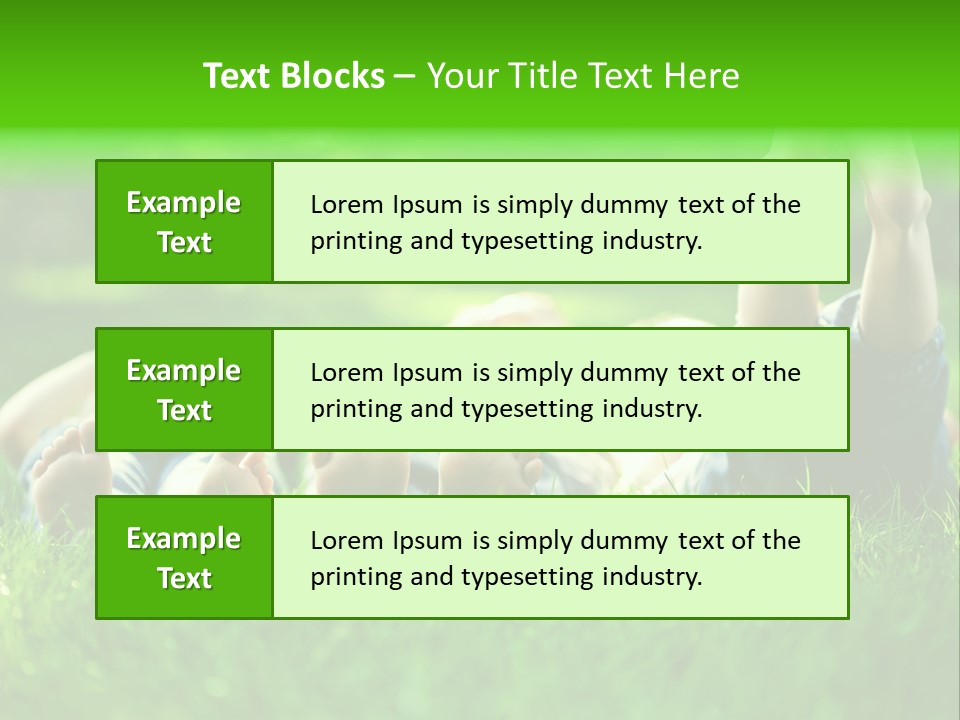 Joy Grass Food PowerPoint Template