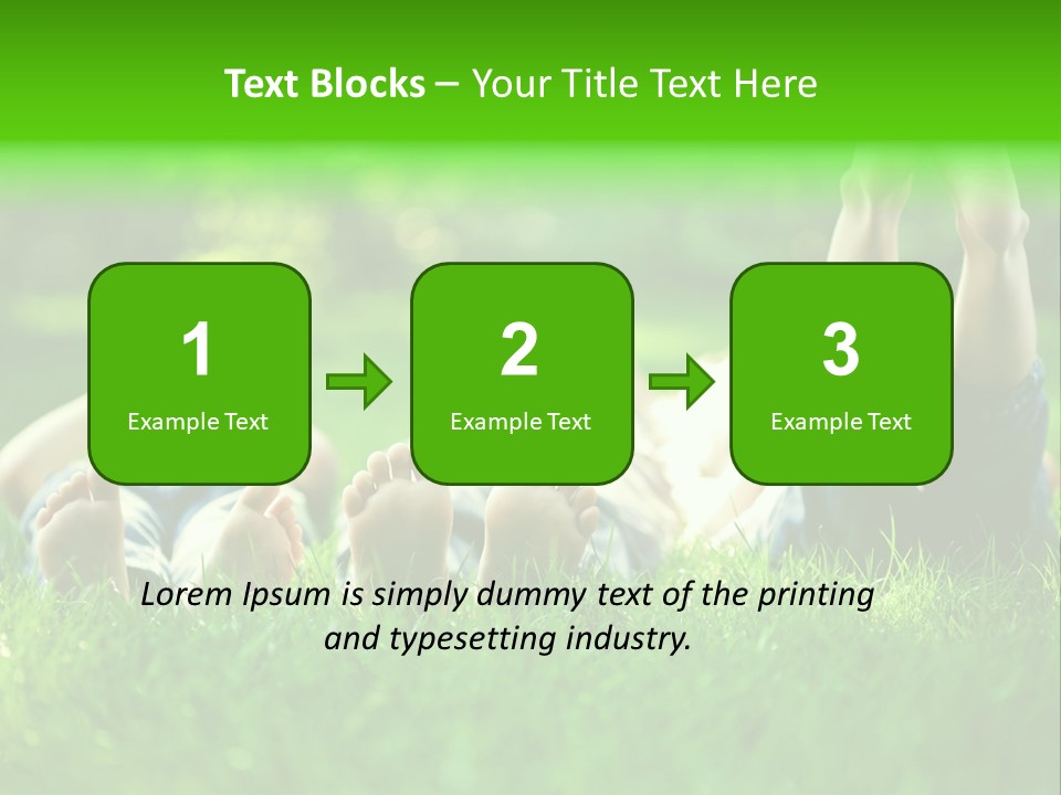 Joy Grass Food PowerPoint Template