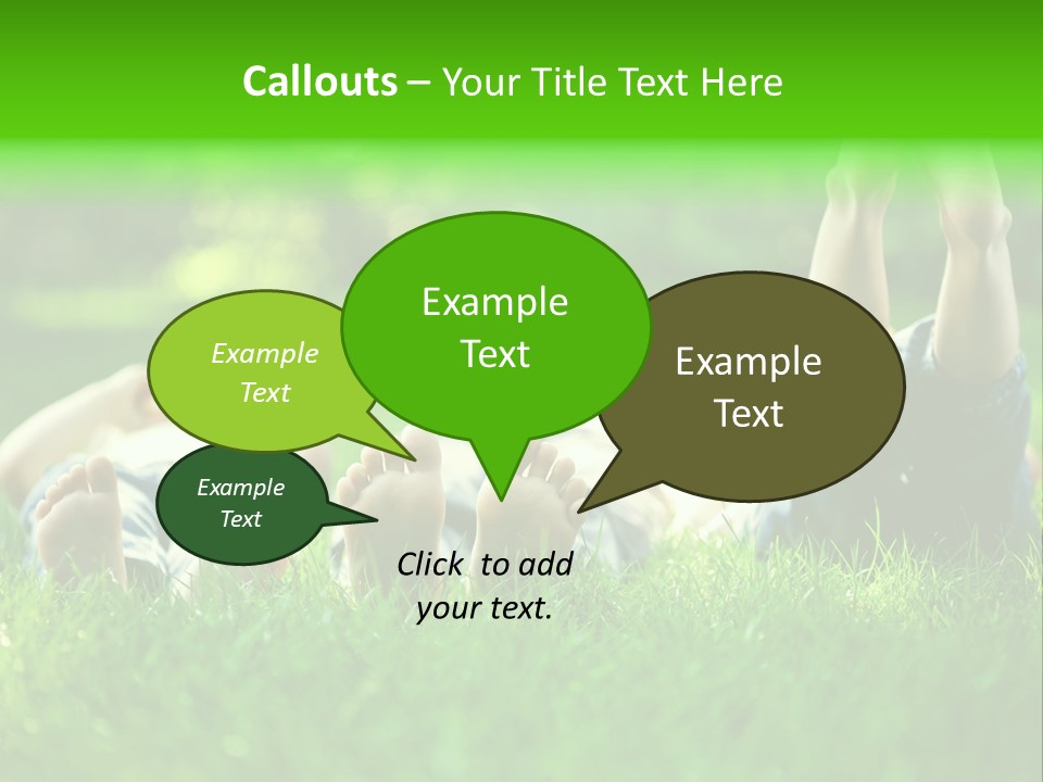 Joy Grass Food PowerPoint Template