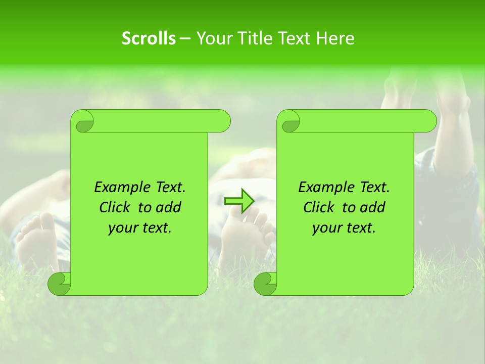 Joy Grass Food PowerPoint Template
