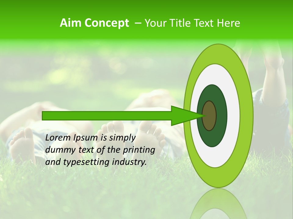 Joy Grass Food PowerPoint Template