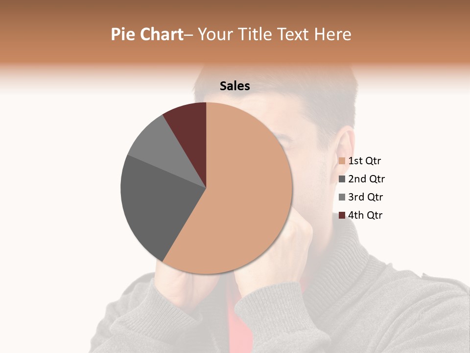 Face Isolated Unwell PowerPoint Template
