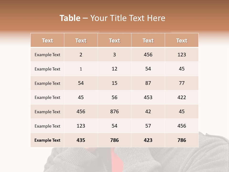 Face Isolated Unwell PowerPoint Template
