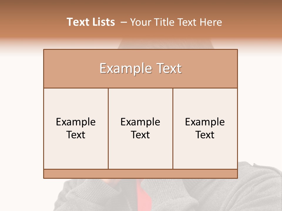 Face Isolated Unwell PowerPoint Template