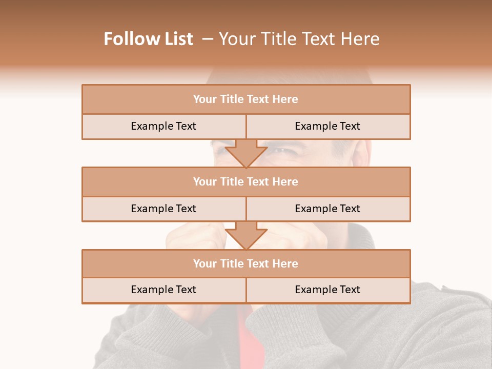 Face Isolated Unwell PowerPoint Template