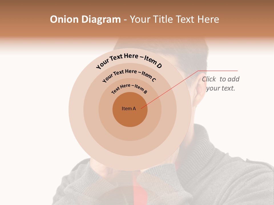 Face Isolated Unwell PowerPoint Template