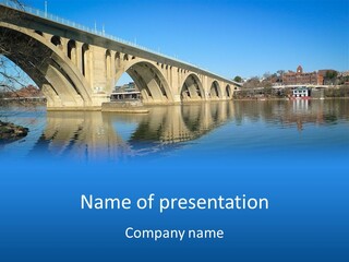 Car Usa District PowerPoint Template