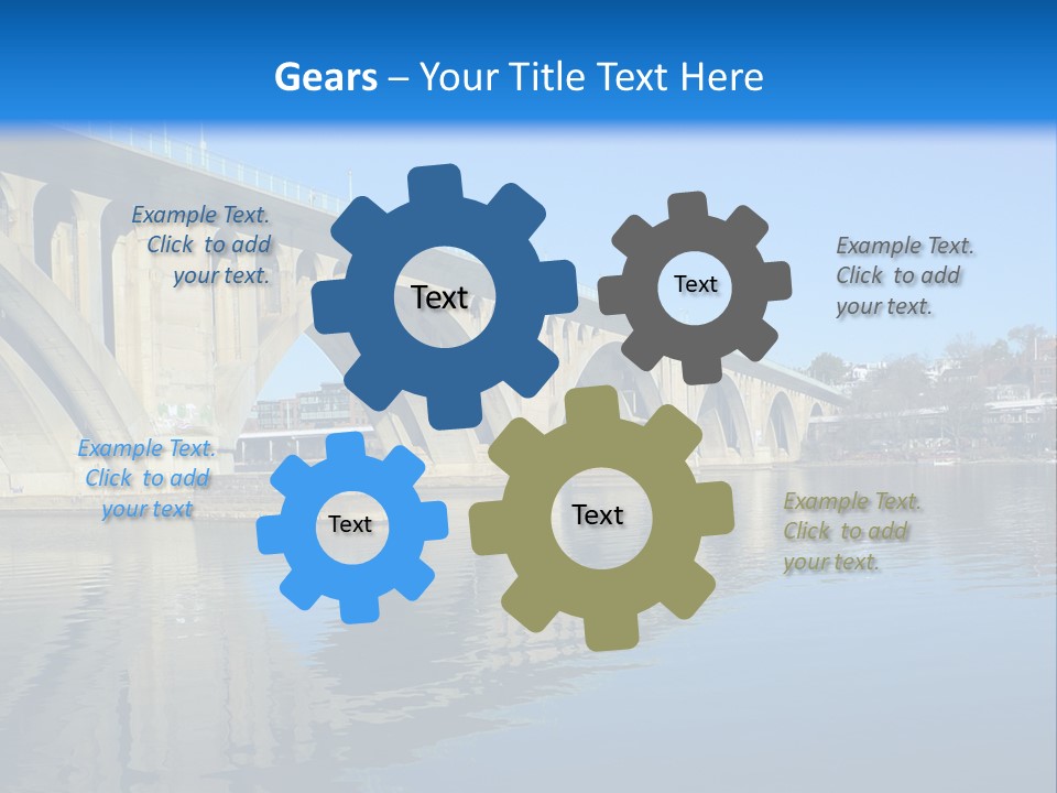 Car Usa District PowerPoint Template