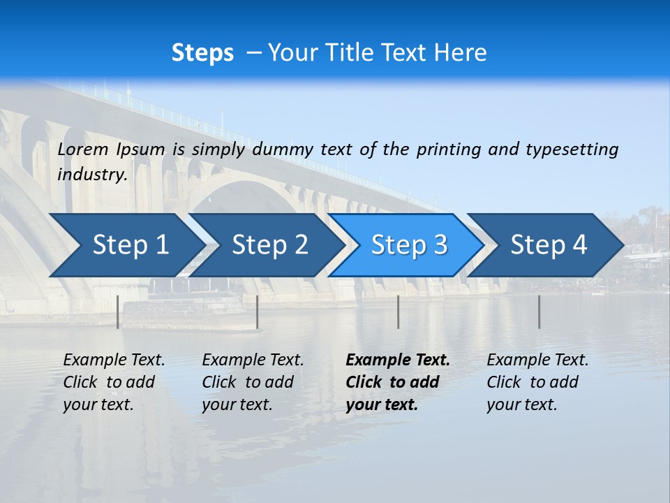 Car Usa District PowerPoint Template