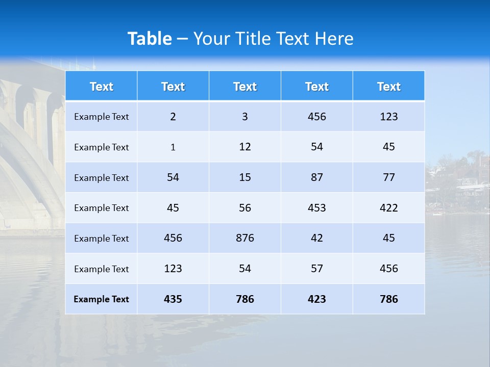 Car Usa District PowerPoint Template