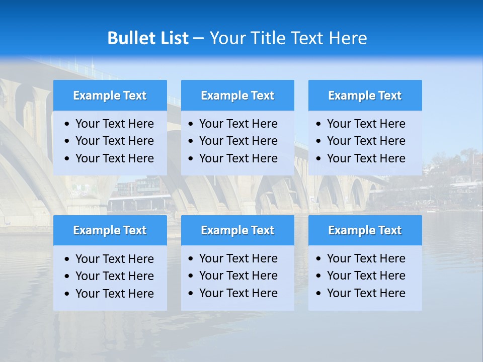 Car Usa District PowerPoint Template