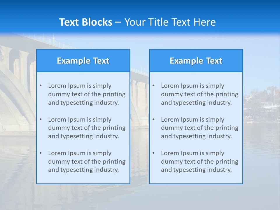 Car Usa District PowerPoint Template