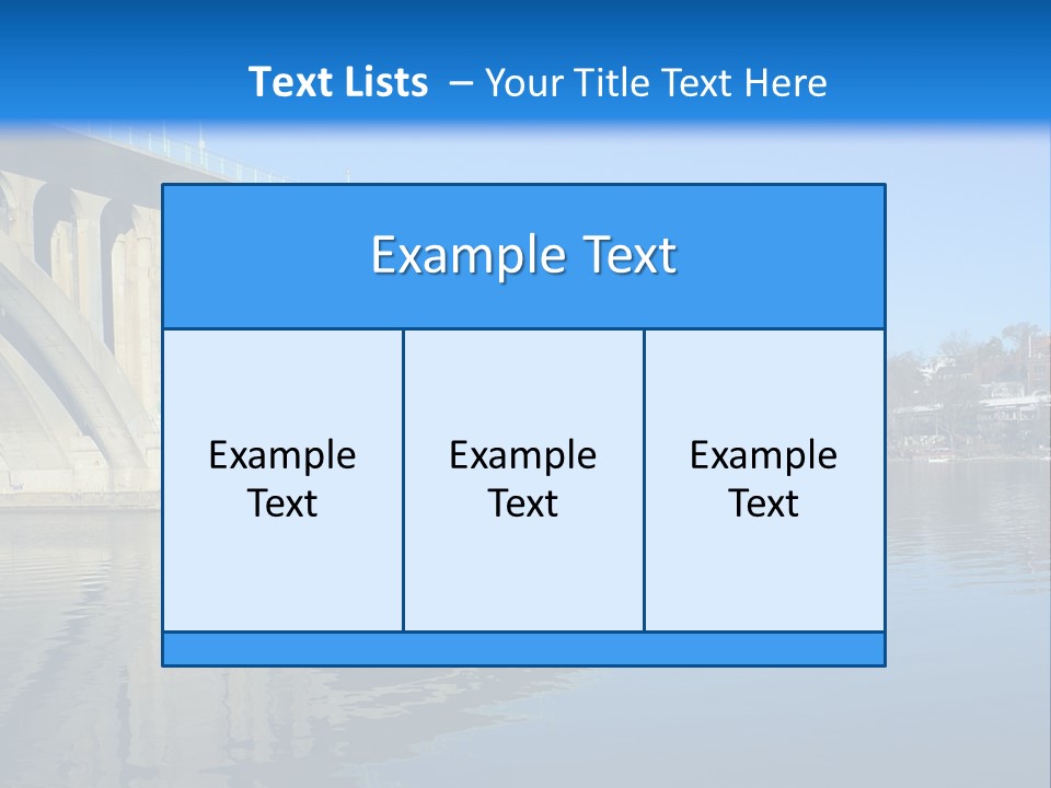 Car Usa District PowerPoint Template
