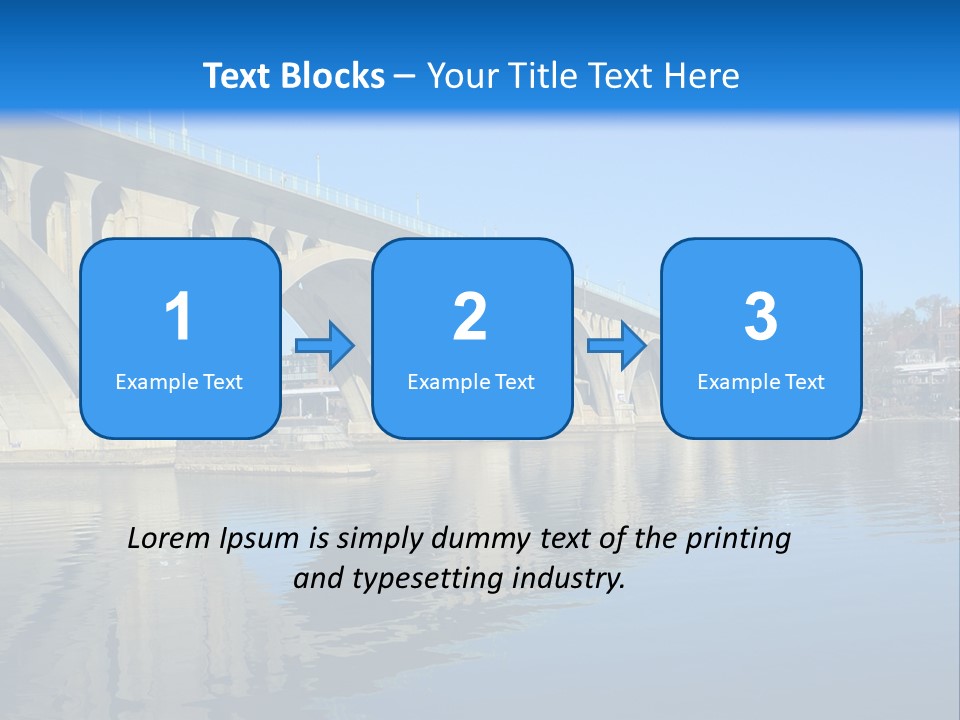 Car Usa District PowerPoint Template