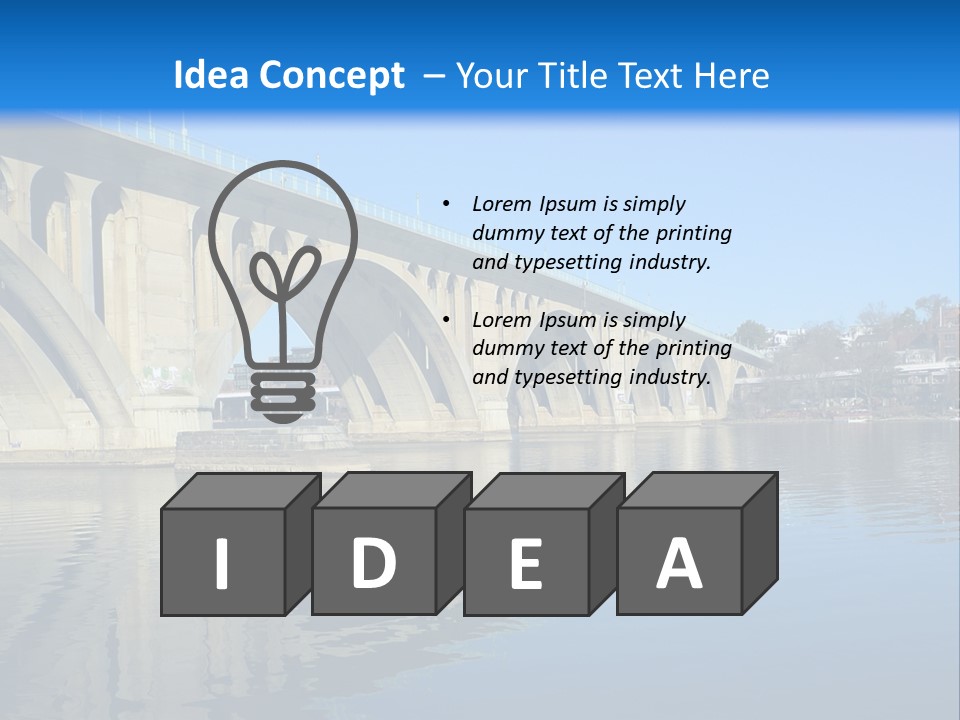 Car Usa District PowerPoint Template