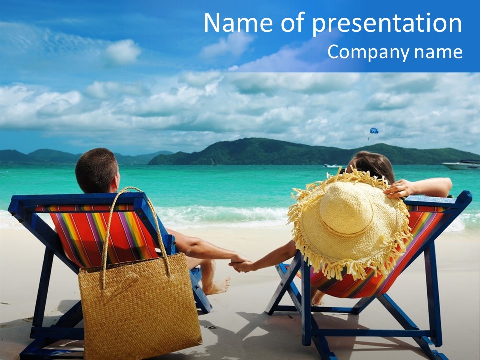 Woman Lifestyles Bag PowerPoint Template
