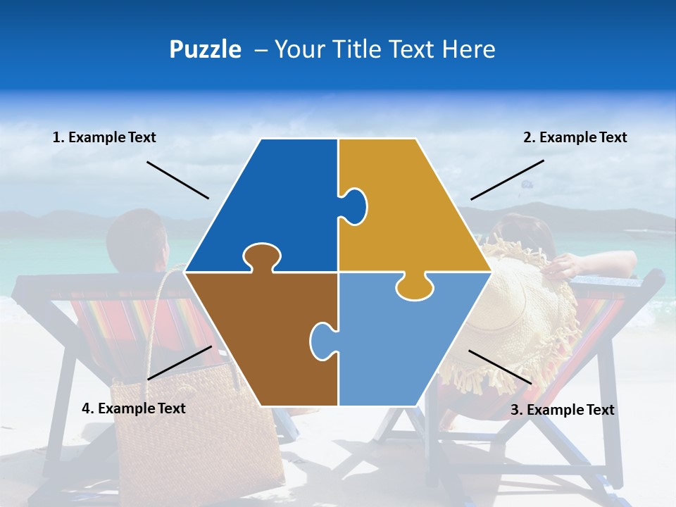 Woman Lifestyles Bag PowerPoint Template