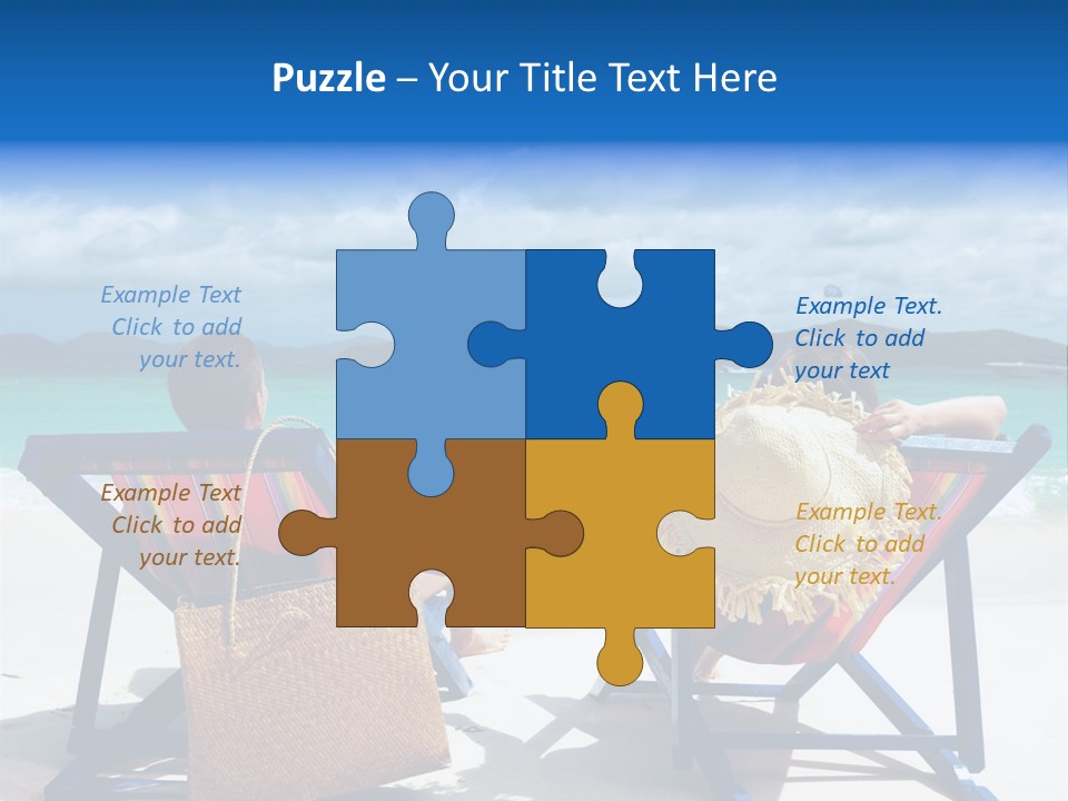 Woman Lifestyles Bag PowerPoint Template