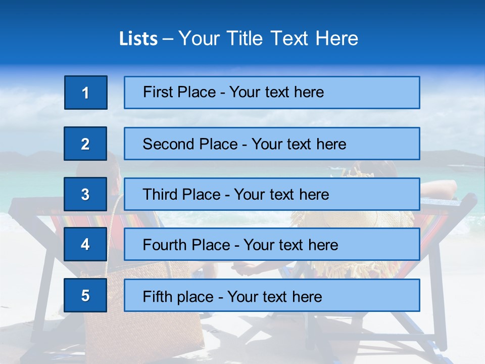 Woman Lifestyles Bag PowerPoint Template