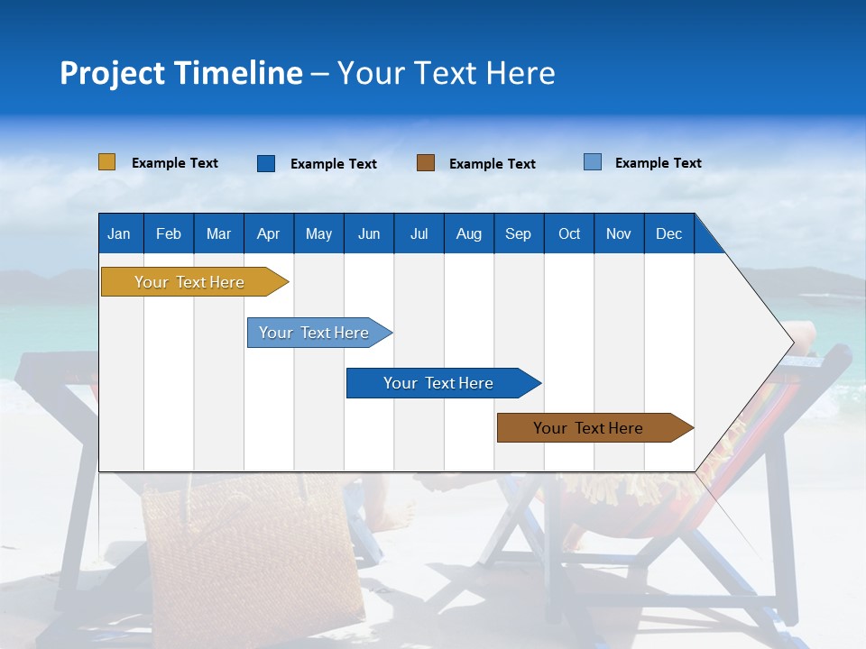 Woman Lifestyles Bag PowerPoint Template