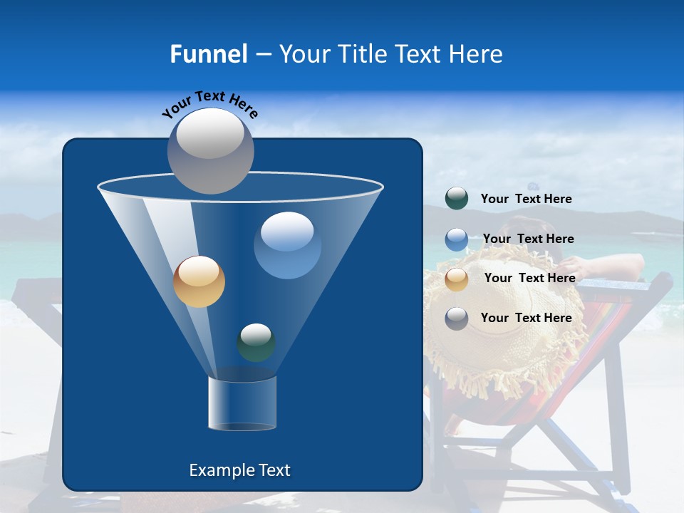 Woman Lifestyles Bag PowerPoint Template