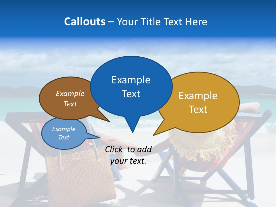 Woman Lifestyles Bag PowerPoint Template