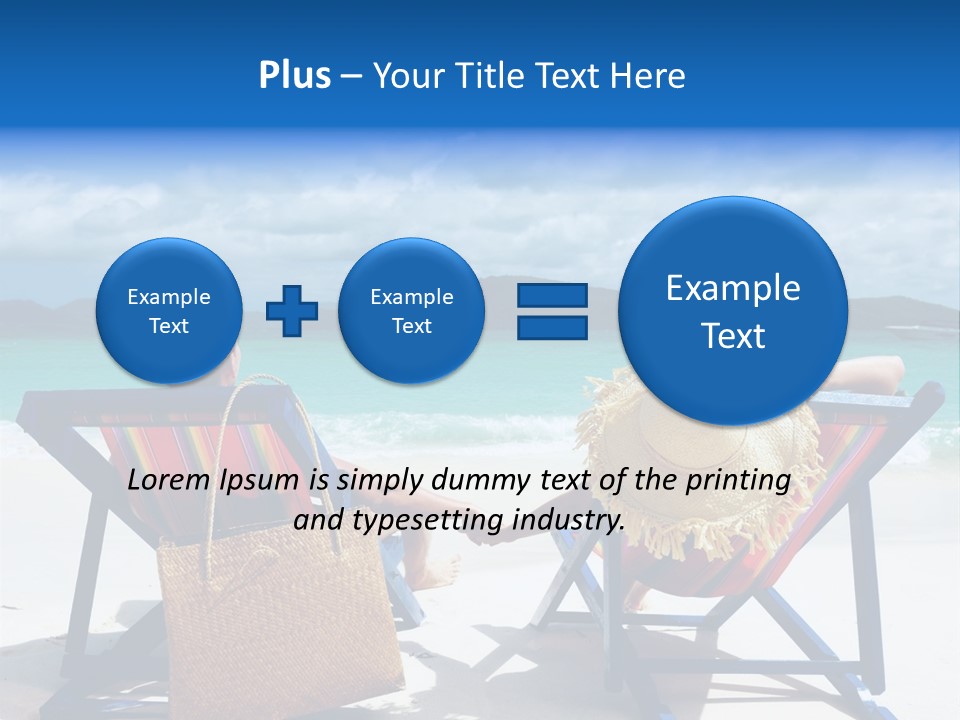 Woman Lifestyles Bag PowerPoint Template