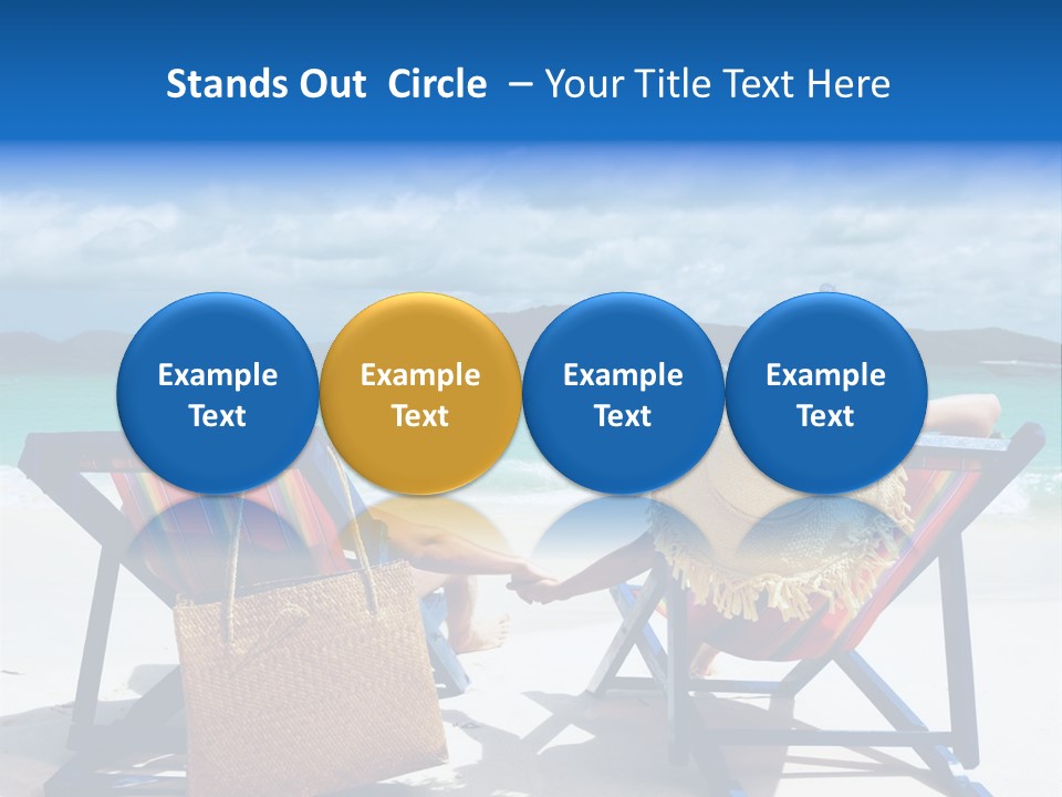 Woman Lifestyles Bag PowerPoint Template