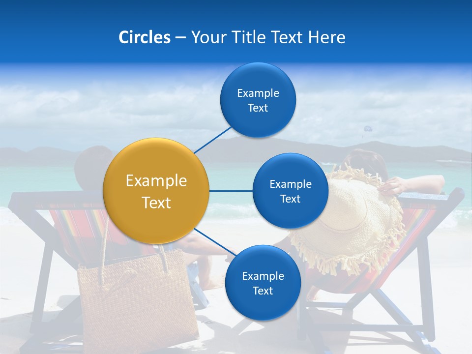 Woman Lifestyles Bag PowerPoint Template