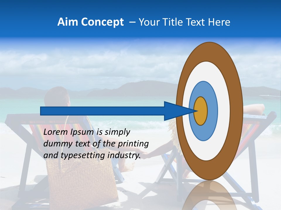 Woman Lifestyles Bag PowerPoint Template