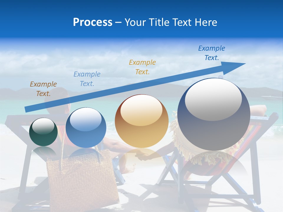 Woman Lifestyles Bag PowerPoint Template