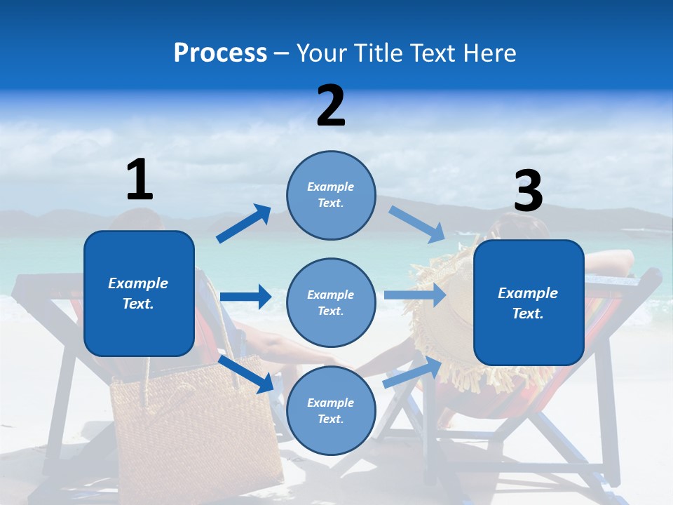 Woman Lifestyles Bag PowerPoint Template