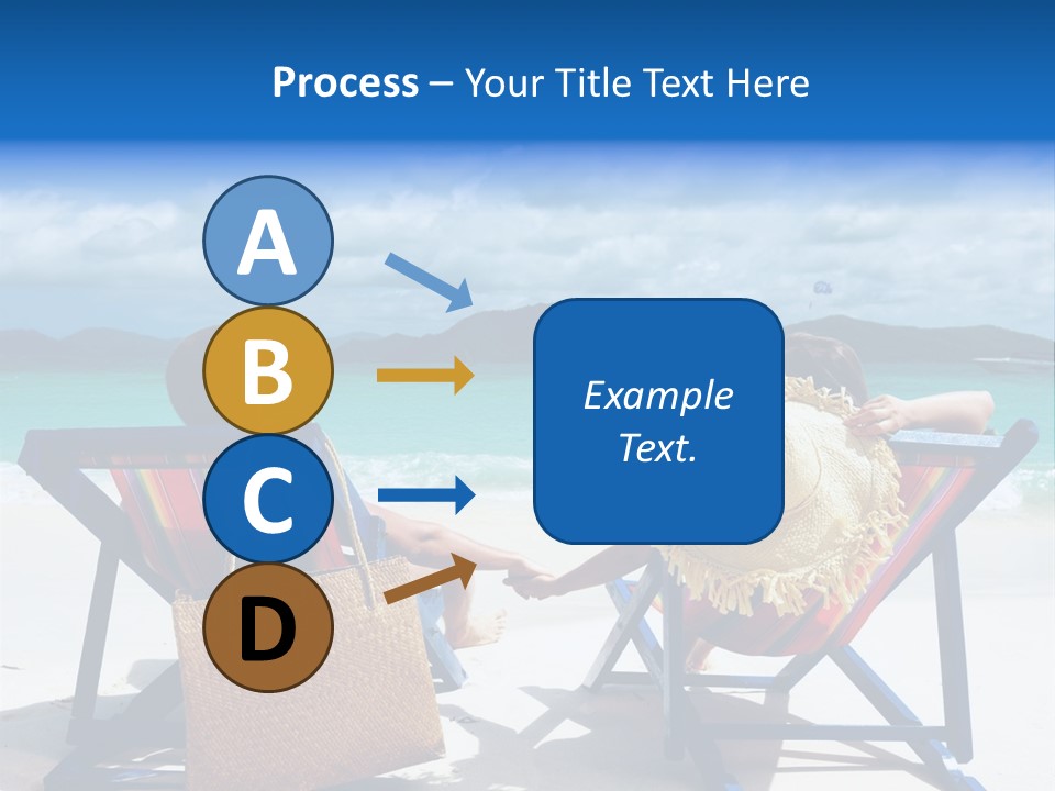 Woman Lifestyles Bag PowerPoint Template