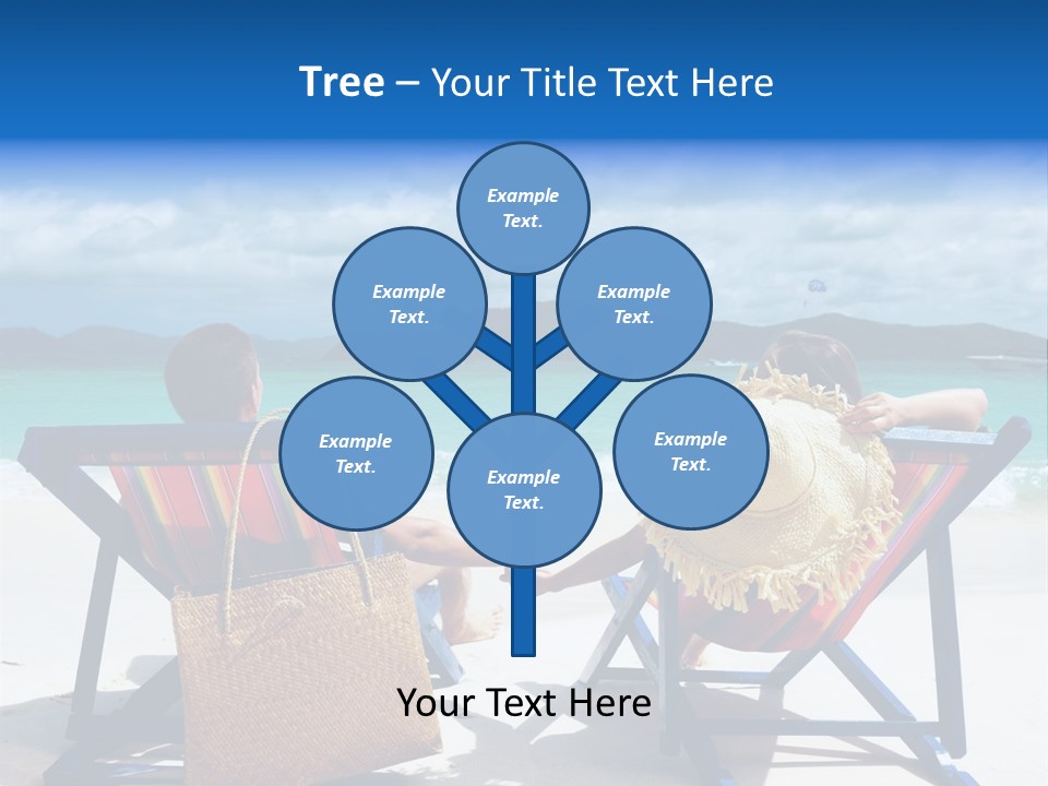 Woman Lifestyles Bag PowerPoint Template