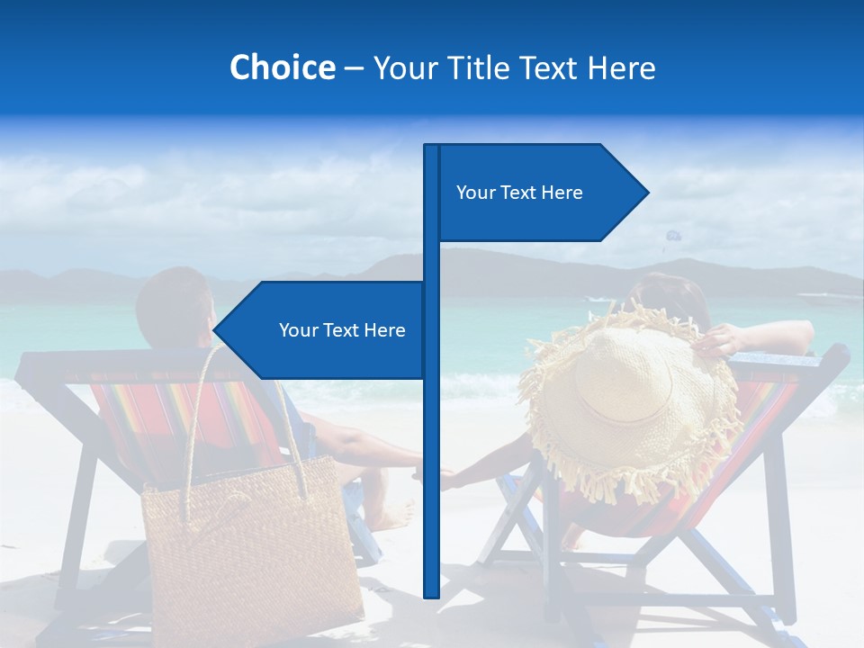 Woman Lifestyles Bag PowerPoint Template