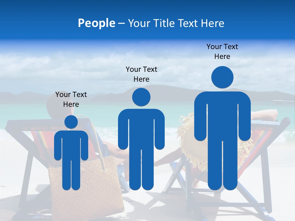 Woman Lifestyles Bag PowerPoint Template