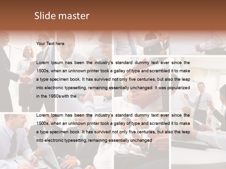 Together Positive People PowerPoint Template