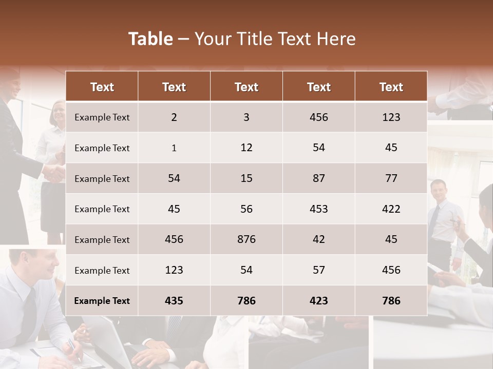 Together Positive People PowerPoint Template