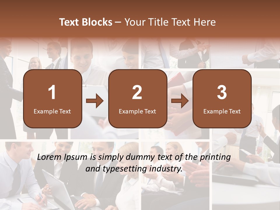 Together Positive People PowerPoint Template