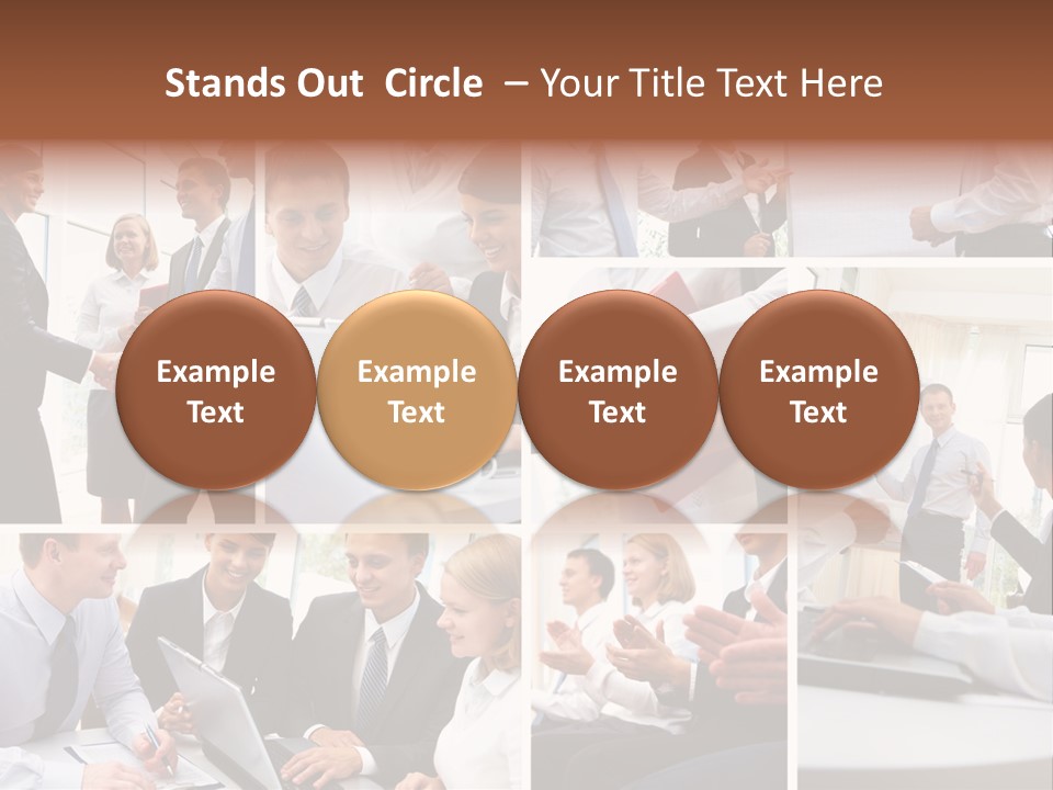Together Positive People PowerPoint Template