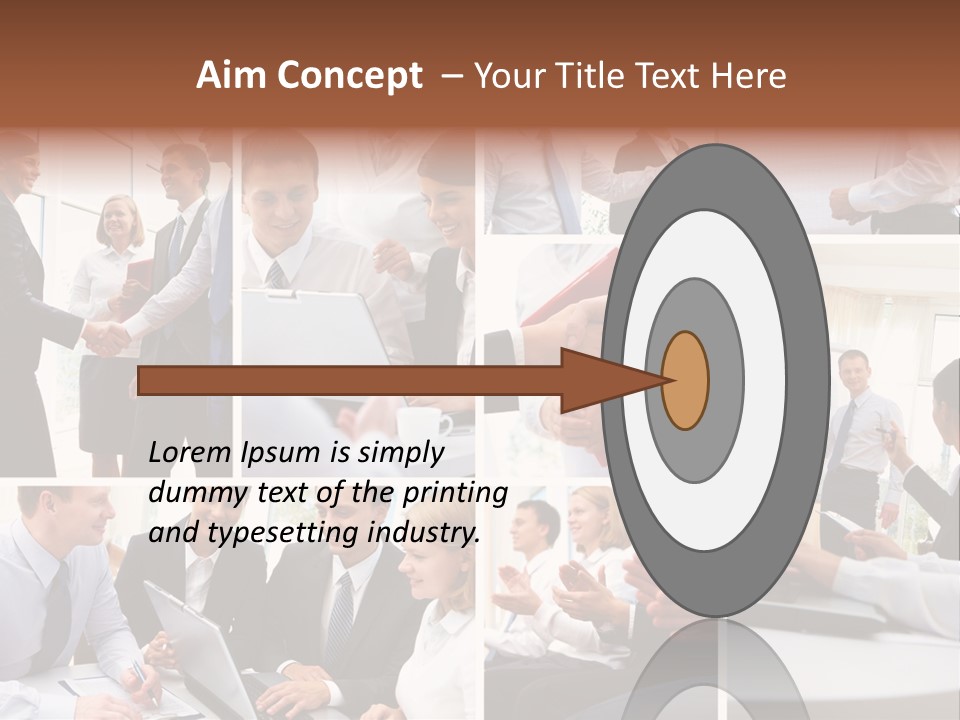 Together Positive People PowerPoint Template