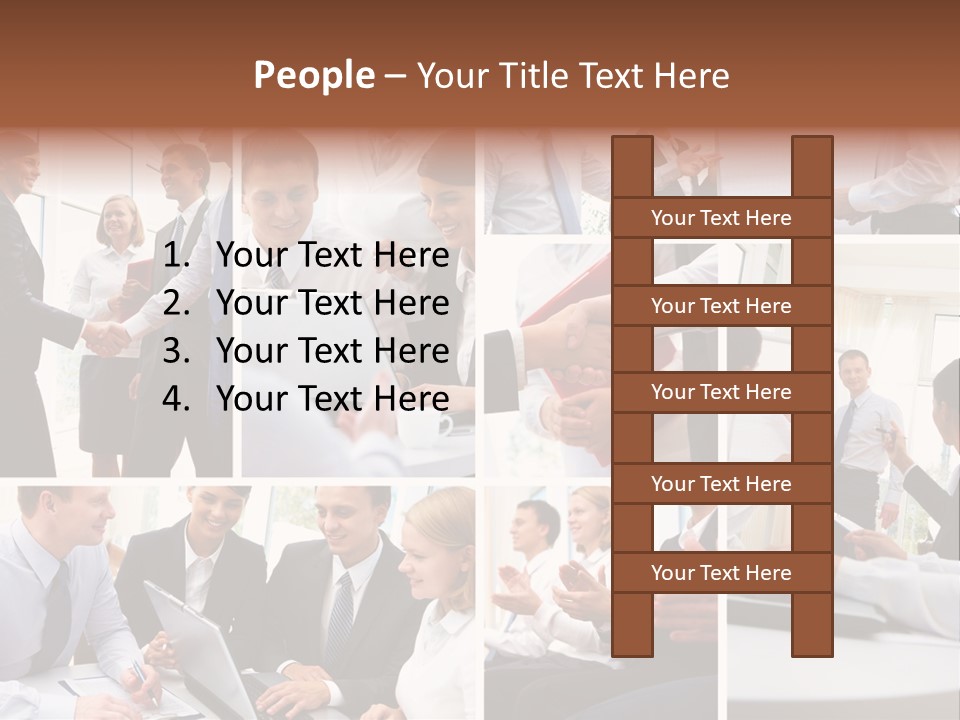 Together Positive People PowerPoint Template