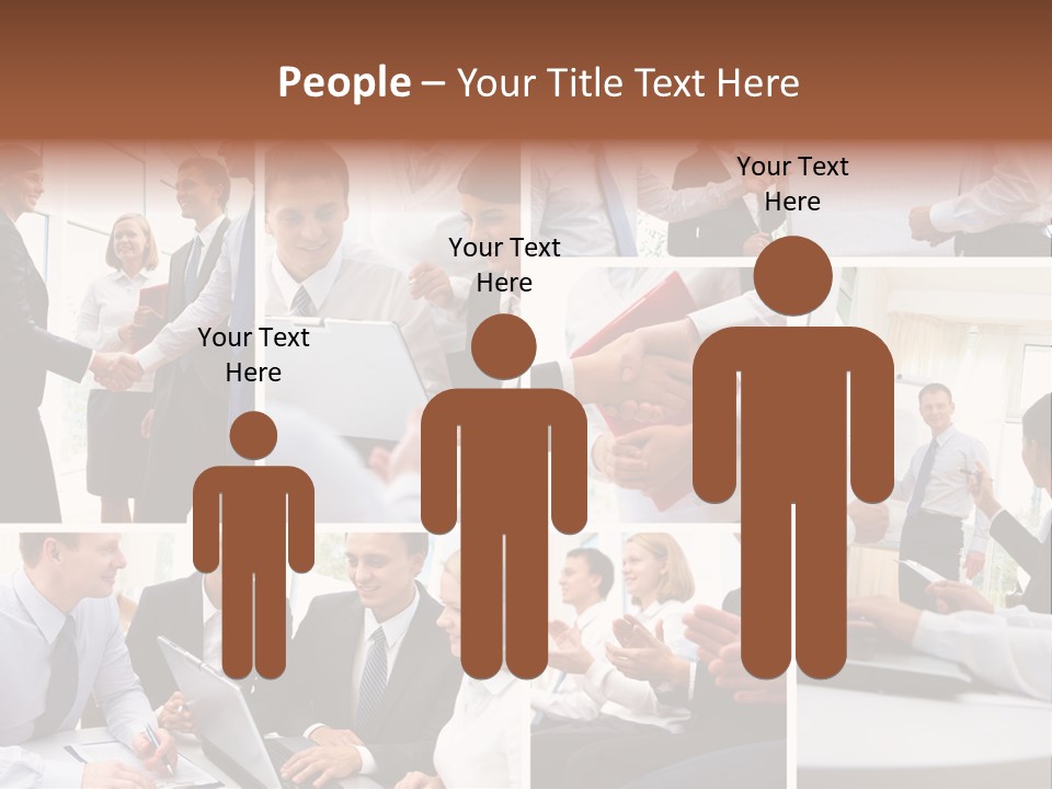 Together Positive People PowerPoint Template