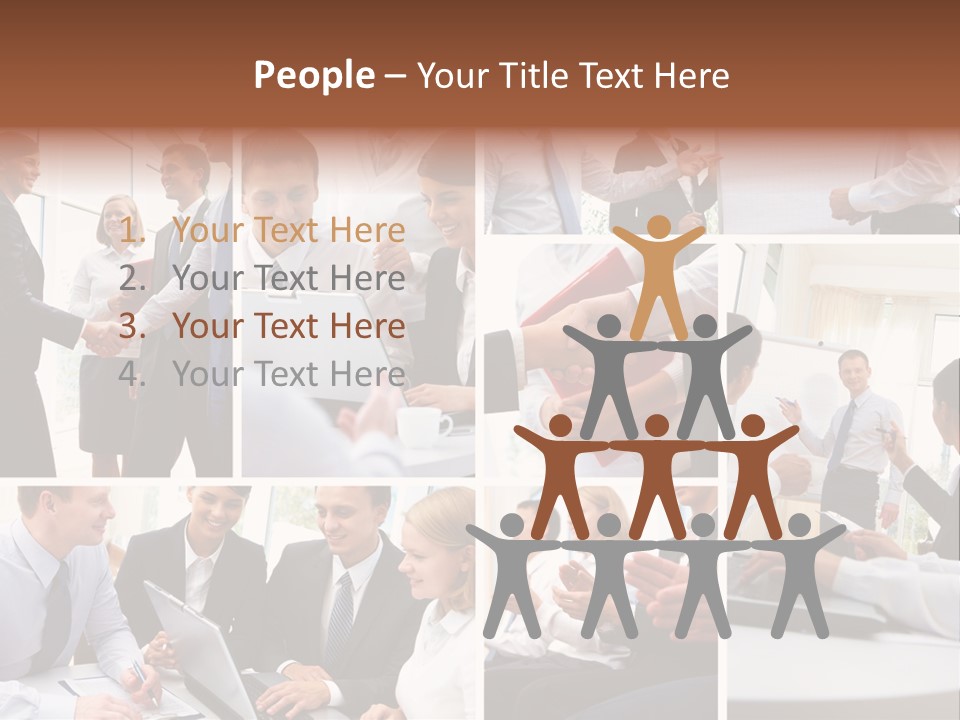 Together Positive People PowerPoint Template