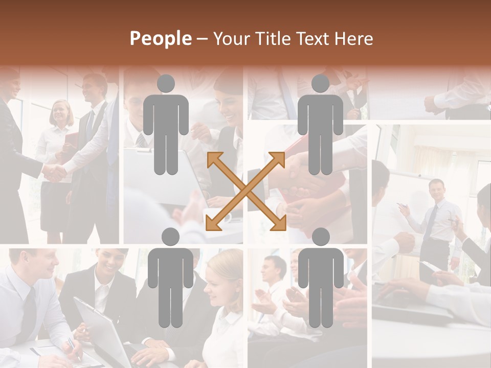 Together Positive People PowerPoint Template