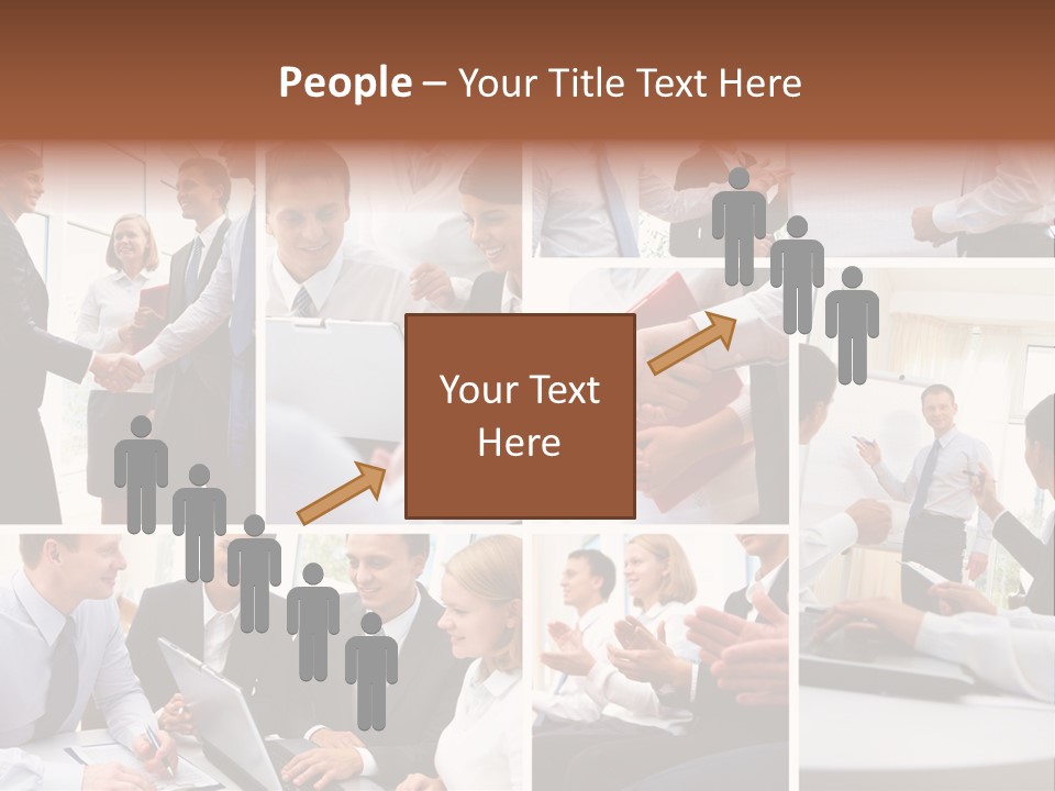 Together Positive People PowerPoint Template