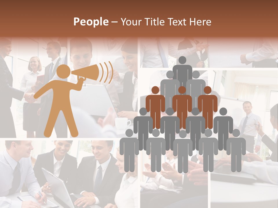 Together Positive People PowerPoint Template