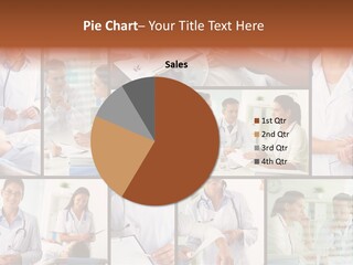 Clinician Female Blank PowerPoint Template